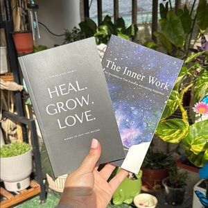 Self love, inner healing book pair